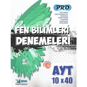 YKS AYT PRO DENEME FEN BİLİMLERİ - 2024