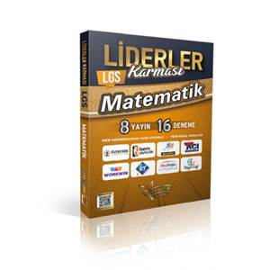 Liderler Karması Lgs Matematik Denemeleri 8 Yayın 16 Deneme