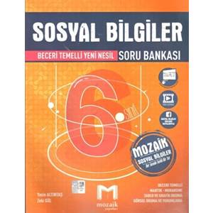 Mozaik Yayınları 6. Sınıf Sosyal Bilgiler Soru Bankası