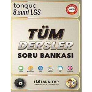 Tonguç 8. Sınıf Tüm Dersler Soru Bankası