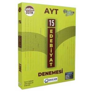 OKSİJEN AYT EDEBİYAT 15 BRANŞ DENEMESİ