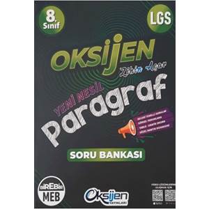 OKSİJEN 8. SINIF PARAGRAF SORU BANKASI