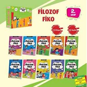 Filozof Fiko Hikaye Seti -1 10 Kitap - Etkinlik Testi - Değerlendirme Testi