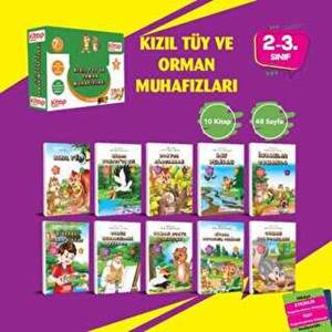 Kızıl Tüy ve Orman Muhafızları 10 Kitap - Etkinlik Testi - Değerlendirme Testi