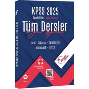 Doktrin Yayınları 2025 KPSS Genel Yetenek Genel Kültür Tüm Dersler Soru Bankası