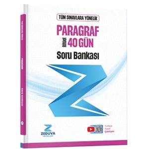 Zeduva Yayınları Tüm Sınavlara Yönelik Türkçe Saati 40 Gün Ritüel Paragraf Soru Bankası