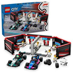 LEGO City F1 Garajı ve Mercedes-AMG ve Alpine Arabaları