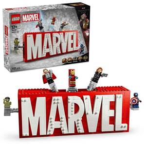 LEGO Marvel: MARVEL Logosu ve Minifigürleri