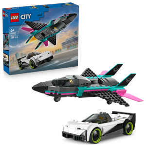 LEGO City Jet Arabaya Karşı