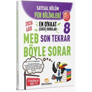 Sinan Kuzucu Yayınları 2026 Lgs Son Tekrar 8'li Genel Değerlendirme Sınavı Seti Sayısal