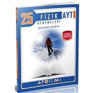 Apotemi Yayınları YKS AYT Fizik 25 Deneme Çözümlü