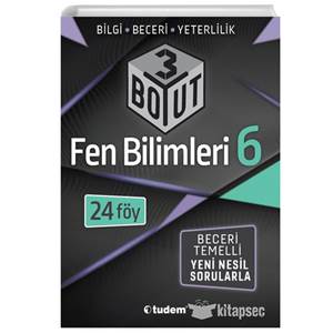 TUDEM 6.SINIF FEN BİLİMLERİ 3 BOYUT