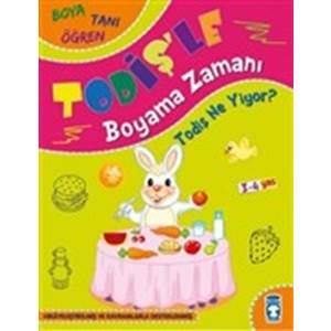 Todiş Ne Yiyor - Todişle Boyama Zamanı