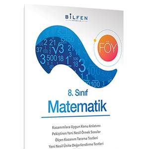 Bilfen Yayıncılık 8. Sınıf Matematik Öğrenim Föyleri