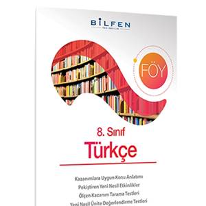 Bilfen Yayıncılık 8. Sınıf Türkçe Föy