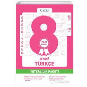 BİLFEN 8. SINIF TÜRKÇE DEPAR YETERLİLİK PAKETİ