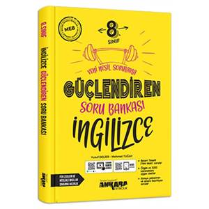 Ankara Yayıncılık 8. Sınıf İngilizce Güçlendiren Soru Bankası