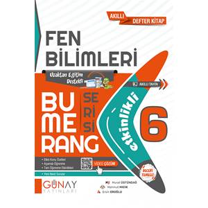 Günay 6. SINIF Bumerang Etkinlikli Fen Bilimleri