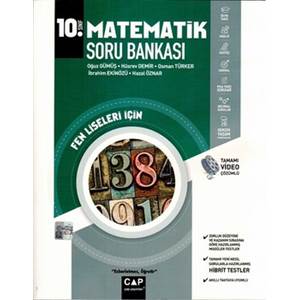 Çap Yayınları 10. Sınıf Matematik Fen Lisesi Soru Bankası