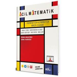 ACİL YKS AYT PER-KOMB-BİNOM OLASILIK