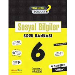 ÜÇGEN 6. Sınıf SOSYAL BİLGİLER - Soru Bankası