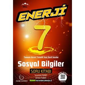 PALME 7.SINIF ENERJİ SOSYAL BİLGİLER SORU KİTABI *YENİ*