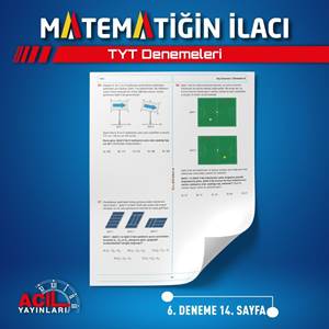 Acil Yayınları TYT Matematiğin İlacı Matematik Denemeleri