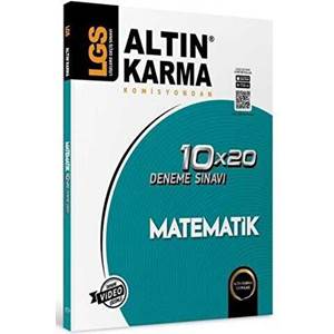 Altınkarma LGS 8.Sınıf Matematik 10*20 Branş Deneme