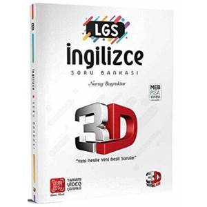 3D Yayınları LGS 3D İngilizce Soru Bankası