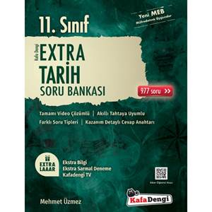 KafaDengi 11.Sınıf Extra Tarih Soru Bankası (Tümü Video Çözümlü)