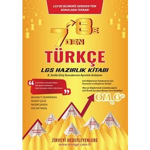 NARTEST 7 DEN 8 E LGS TÜRKÇE HAZIRLIK KİTABI