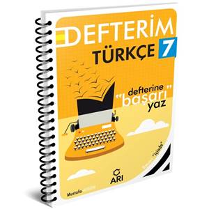 Arı 7.sınıf Türkçemino Türkçe Defterim