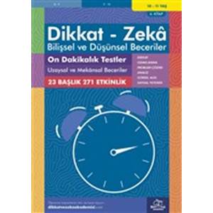 On Dakikalık Testler - Uzaysal ve Mekansal Beceriler (10 - 11 Yaş) - Dikkat Zeka