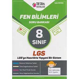 TETRA 8. SINIF LGS FEN BİLİMLERİ SORU BANKASI