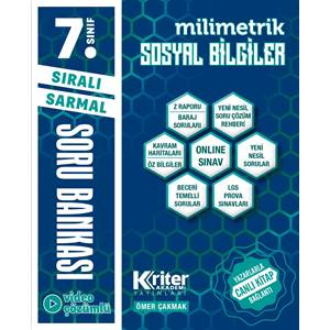 7.SINIF MİLİMETRİK SOSYAL BİLGİLER SORU BANKASI