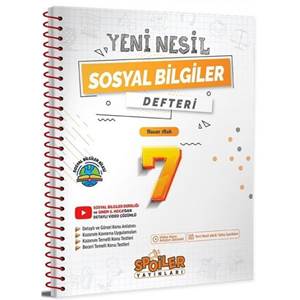 7.SINIF YENI NESIL SOSYAL BILGILER DEFTERI