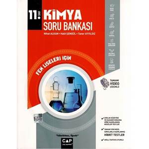 Çap Yayınları 11. Sınıf Fen Lisesi İçin Kimya Soru Bankası