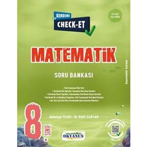 8. Sınıf Kendini Check - Et Matematik Soru Bankası