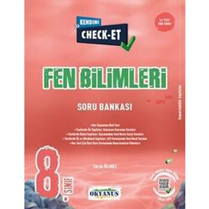 8. Sınıf Kendini Check - Et Fen Bilimleri Soru Bankası