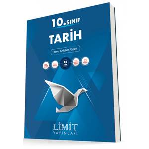 LİMİT 10.SINIF TARİH KONU ANLATIM FÖYLERİ