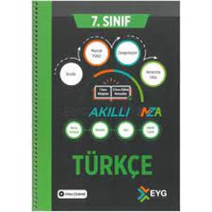 EYG 7. SINIF TÜRKÇE AKILLI İMZA DEFTER