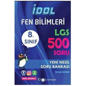 İDOL 8. SINIF LGS 500 SORU FEN BİLİMLERİ