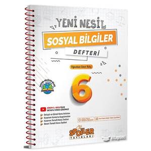 6.SINIF YENI NESIL SOSYAL BILGILER DEFTERI