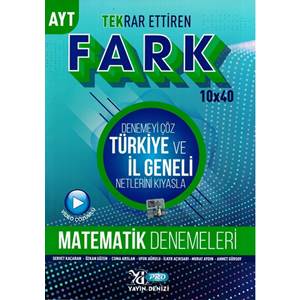 Yayın Denizi Yayınları AYT Matematik Fark Tekrar Ettiren Denemesi