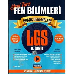 8. Sınıf LGS Fen Bilimleri Branş Denemeleri Yeni Tarz Yayınları