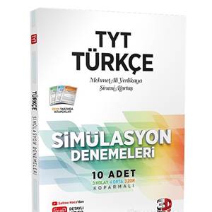 ÇÖZÜM TYT 3D SIMULASYON TÜRKÇE DENEME