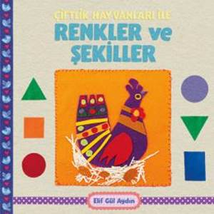 Keçe Serisi - Çiftlik Hayvanları İle Renkler Ve Şekiller