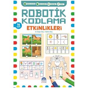 Robotik Kodlama Etkinlikleri - 16 Sayfa - Turuncu 1