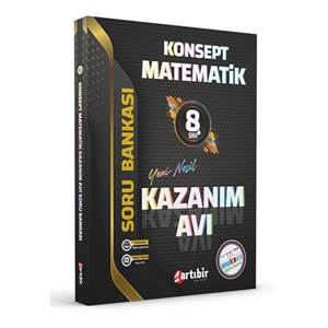 Artı Bir Yayınları 8. Sınıf Konsept Matematik Kazanım Avı Soru Bankası