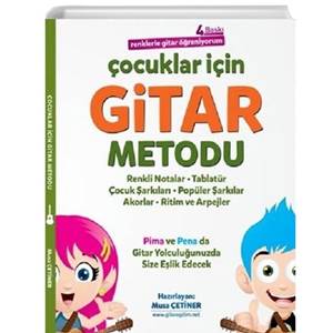 Çocuklar İçin Gitar Metodu - Renklerle Gitar Öğreniyorum